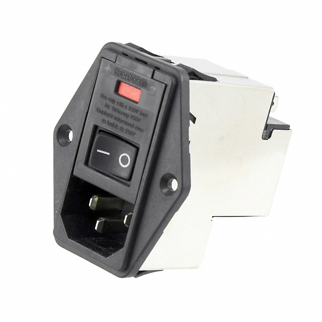 6609103-5 TE Connectivity Corcom Filters  Moduli di ingresso alimentazione (PEM)