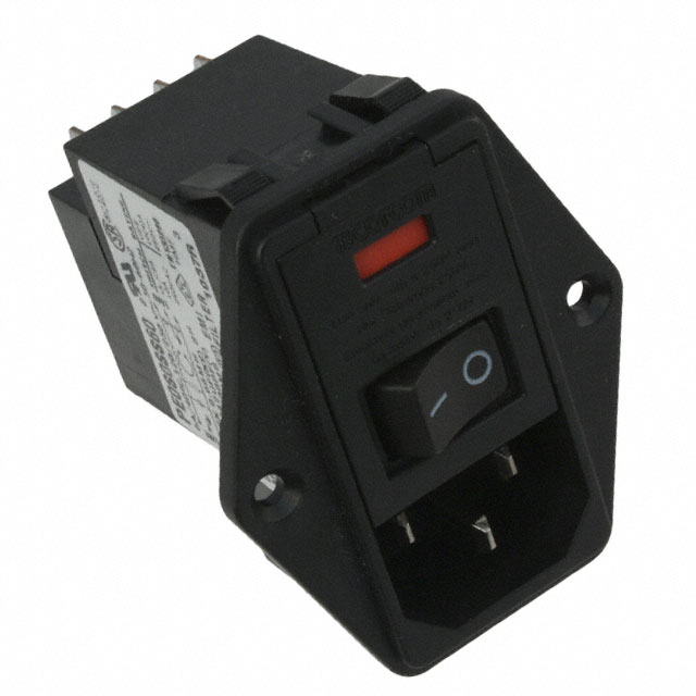 6609104-4 TE Connectivity Corcom Filters  Moduli di ingresso alimentazione (PEM)