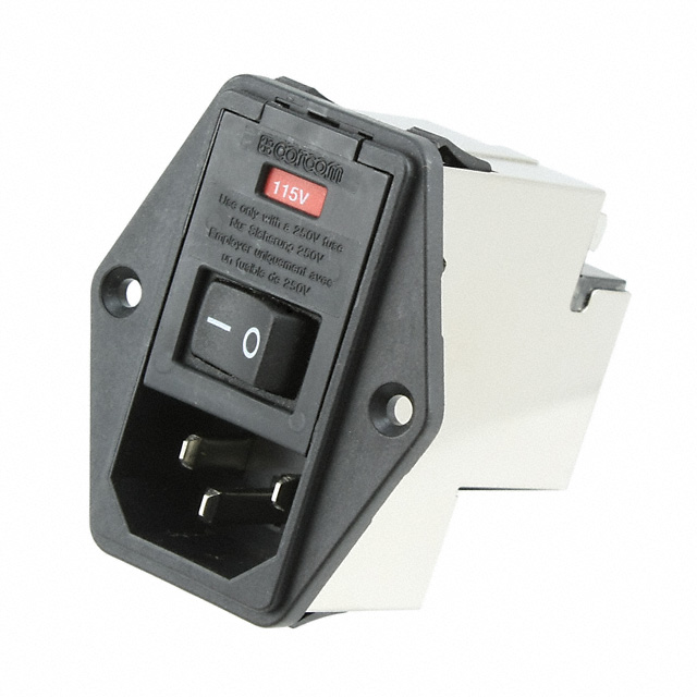 3-6609929-4 TE Connectivity Corcom Filters  Power Entry Modules (PEM)