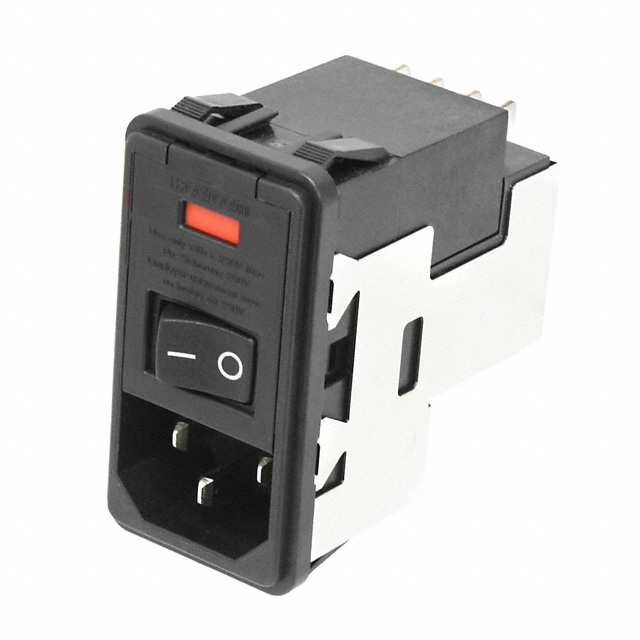 7-6609107-0 TE Connectivity Corcom Filters  Power Entry Modules (PEM)