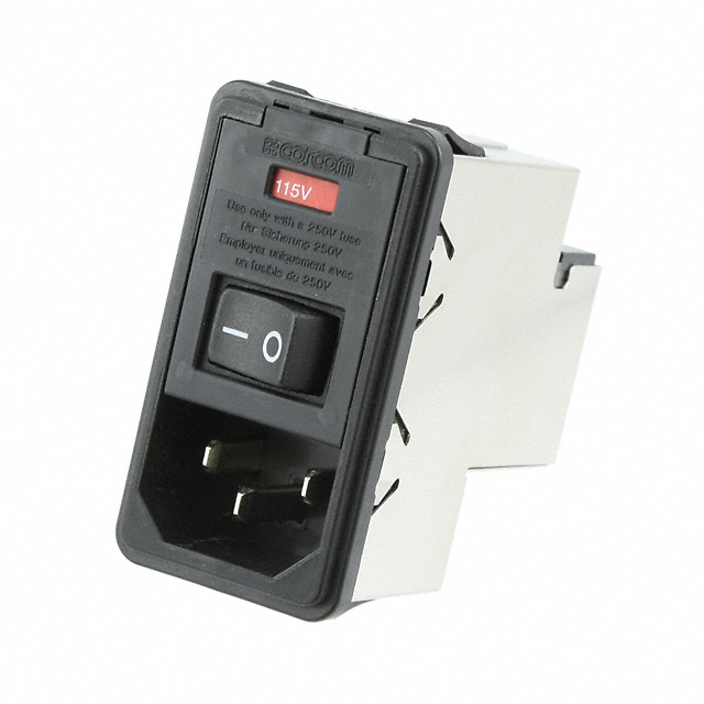 8-6609107-3 TE Connectivity Corcom Filters  Stromeingangsmodule (PEM)