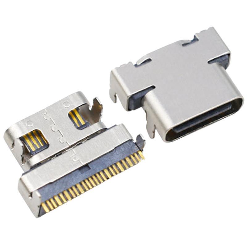 A-USBC-32F2-EA-GSR06 Assmann WSW Components  USB DVI HDMI Connector Assemblies