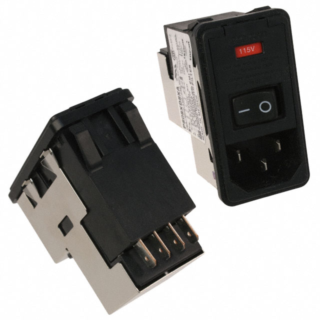PS0SXDSXA TE Connectivity Corcom Filters  Moduli di ingresso alimentazione (PEM)