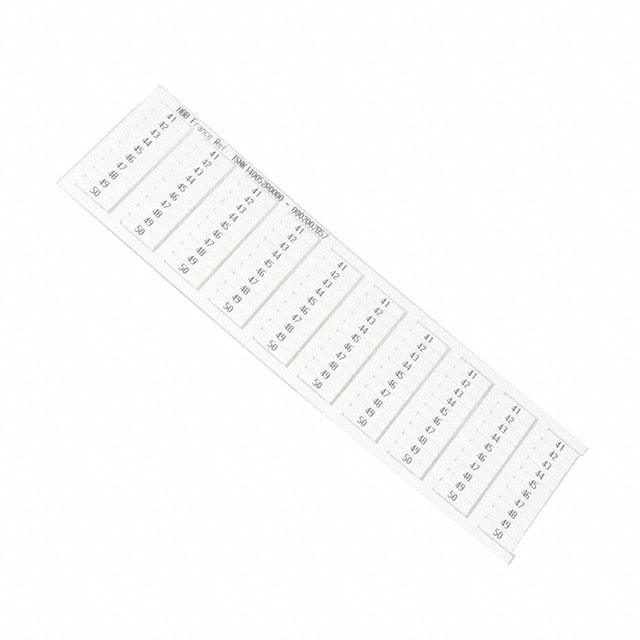 1SNK140052R0000 TE Connectivity ENTRELEC  Terminal Block Marker Strips