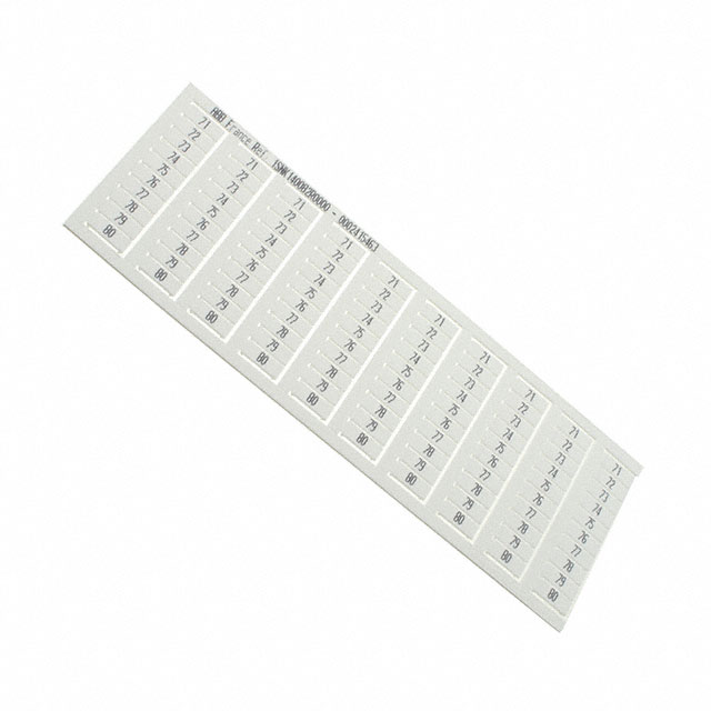 1SNK140082R0000 TE Connectivity ENTRELEC  Terminal Block Marker Strips