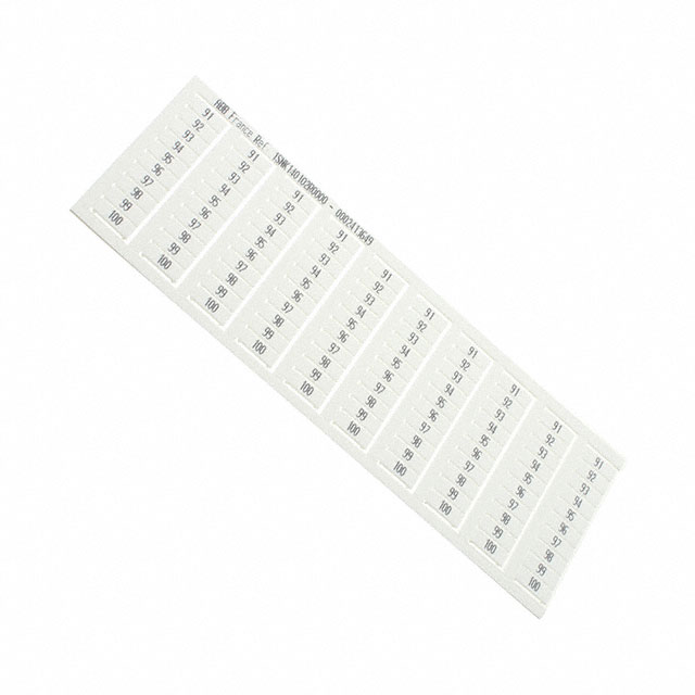 1SNK140102R0000 TE Connectivity ENTRELEC  Strisce di marcatura per morsettiere