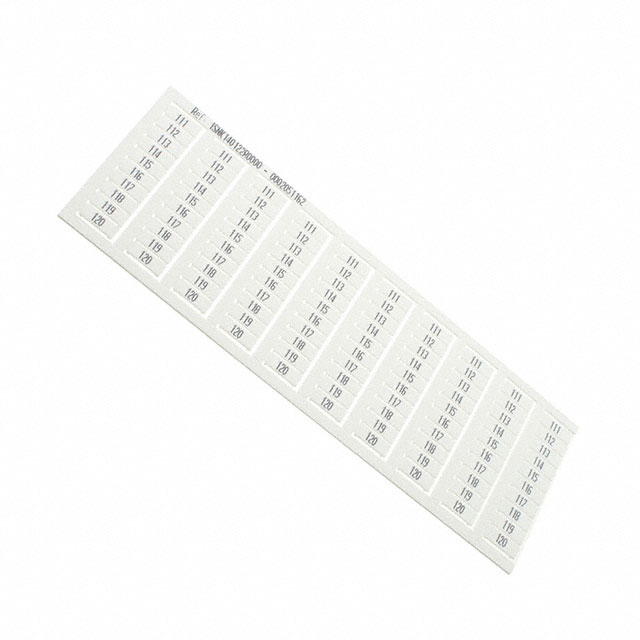 1SNK140122R0000 TE Connectivity ENTRELEC  Strisce di marcatura per morsettiere