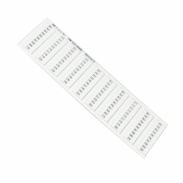 1SNK145032R0000 TE Connectivity ENTRELEC  Strisce di marcatura per morsettiere