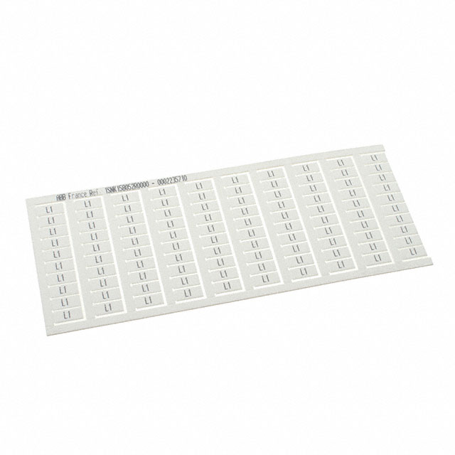 1SNK158052R0000 TE Connectivity ENTRELEC  Terminal Block Marker Strips