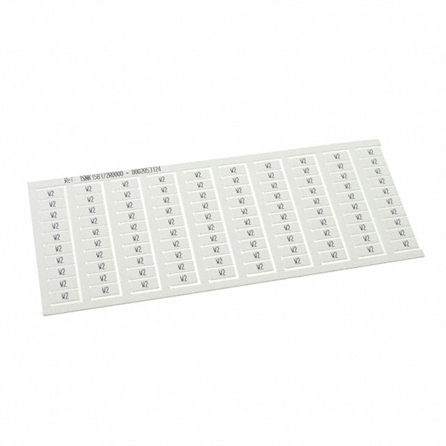 1SNK158172R0000 TE Connectivity ENTRELEC  Terminal Block Marker Strips