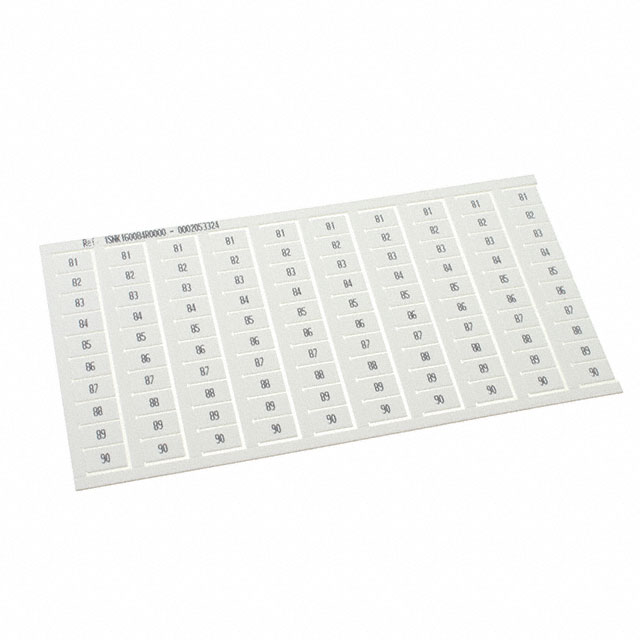 1SNK160084R0000 TE Connectivity ENTRELEC  Terminal Block Marker Strips