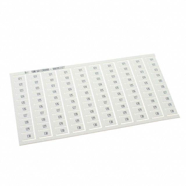 1SNK160132R0000 TE Connectivity ENTRELEC  Strisce di marcatura per morsettiere