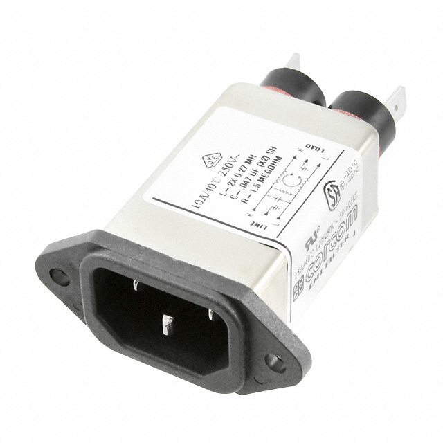 15EH4 TE Connectivity Corcom Filters  Stromeingangsmodule (PEM)