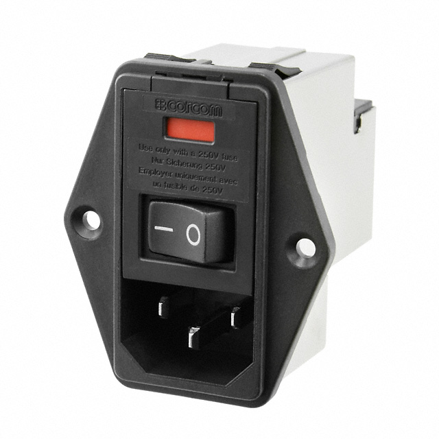 2-6609104-9 TE Connectivity Corcom Filters  Moduli di ingresso alimentazione (PEM)