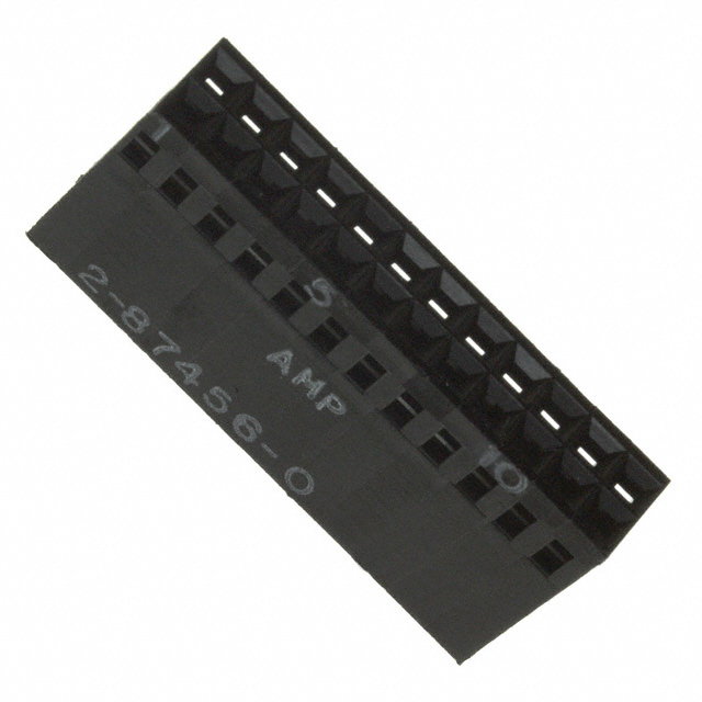 2-87456-0 TE Connectivity AMP Connectors  Boîtiers de connecteurs rectangulaires