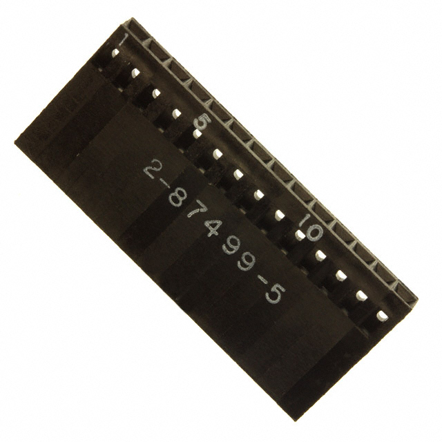 2-87499-5 TE Connectivity AMP Connectors  Boîtiers de connecteurs rectangulaires