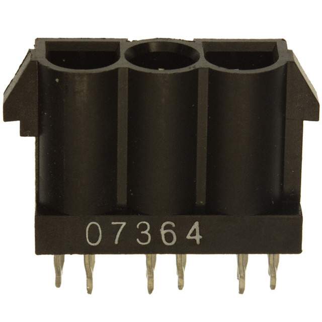 173925-1 TE Connectivity AMP Connectors  Embases à broches mâles