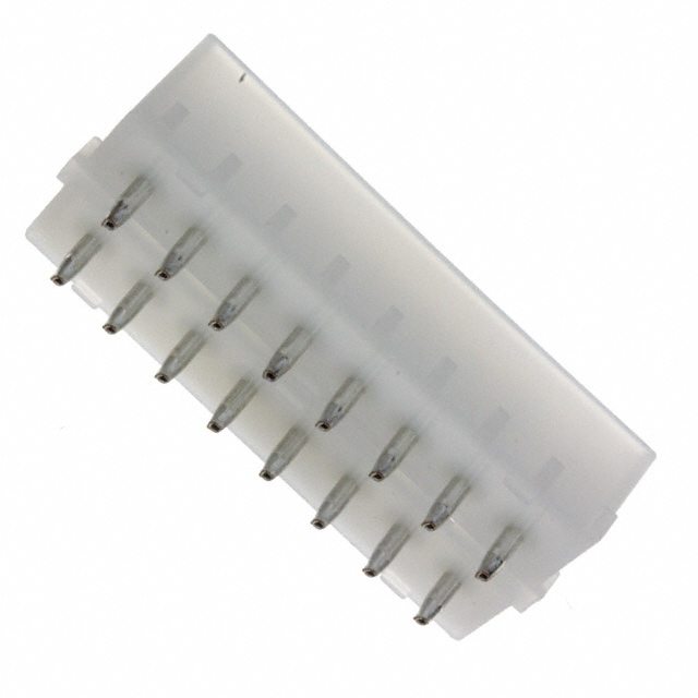 350214-1 TE Connectivity AMP Connectors  Embases à broches mâles