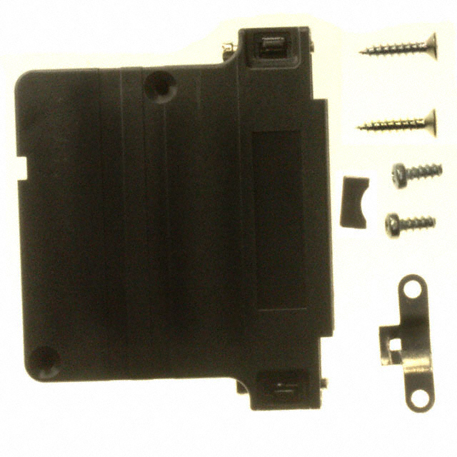 165X13449XE Amphenol CONEC  Capots de connecteurs D-Sub en forme de D