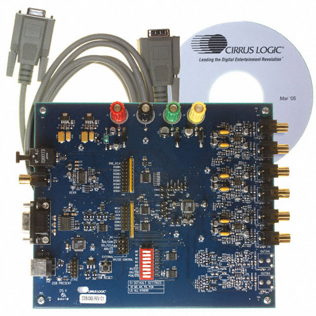 CDB4365 Cirrus Logic Inc.  Cartes d'évaluation des convertisseurs numériques-analogiques (DAC)