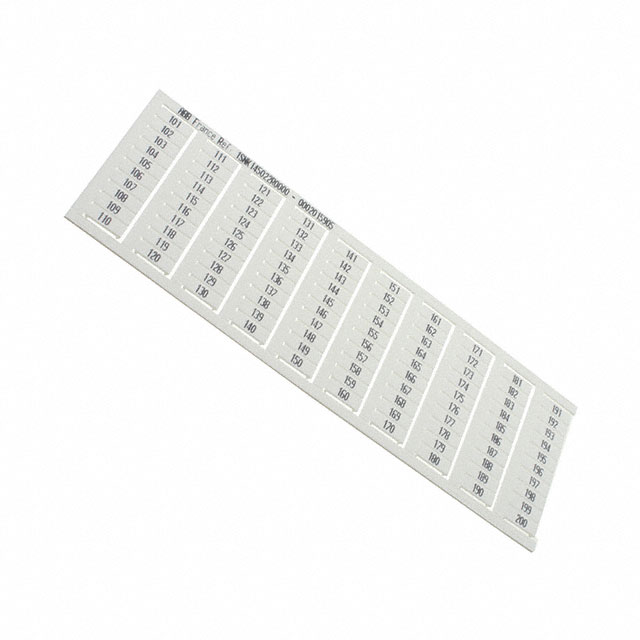 1SNK145022R0000 TE Connectivity ENTRELEC  Strisce di marcatura per morsettiere