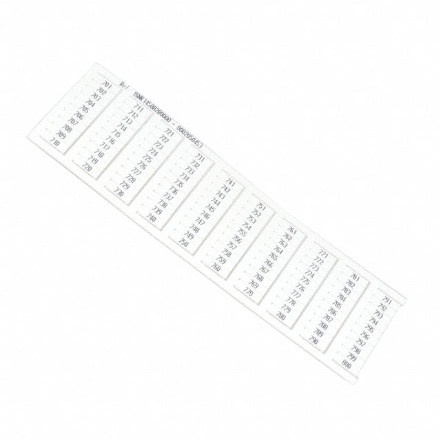 1SNK145082R0000 TE Connectivity ENTRELEC  Strisce di marcatura per morsettiere