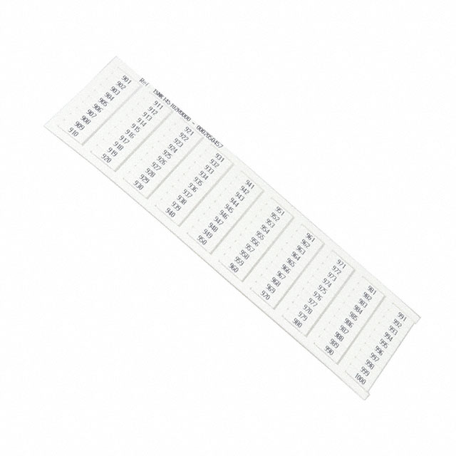 1SNK145102R0000 TE Connectivity ENTRELEC  Strisce di marcatura per morsettiere