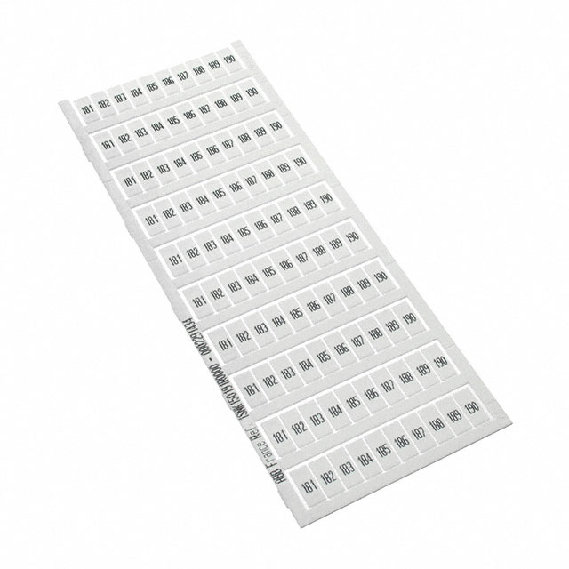 1SNK150191R0000 TE Connectivity ENTRELEC  Strisce di marcatura per morsettiere