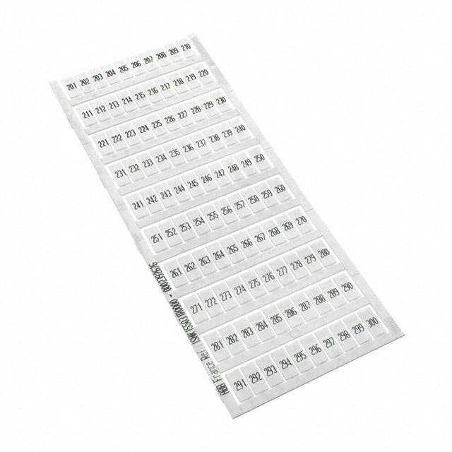 1SNK155031R0000 TE Connectivity ENTRELEC  Strisce di marcatura per morsettiere