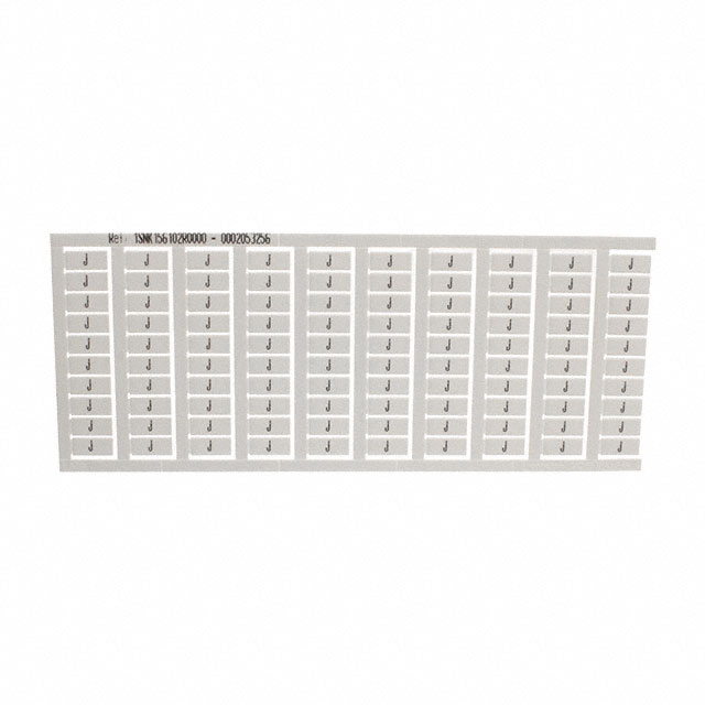 1SNK156102R0000 TE Connectivity ENTRELEC  Bandes de marquage pour borniers
