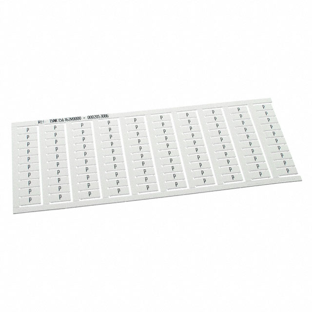 1SNK156162R0000 TE Connectivity ENTRELEC  Strisce di marcatura per morsettiere