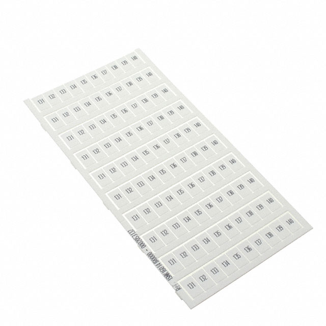 1SNK160141R0000 TE Connectivity ENTRELEC  Terminal Block Marker Strips