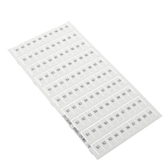 1SNK160171R0000 TE Connectivity ENTRELEC  Strisce di marcatura per morsettiere