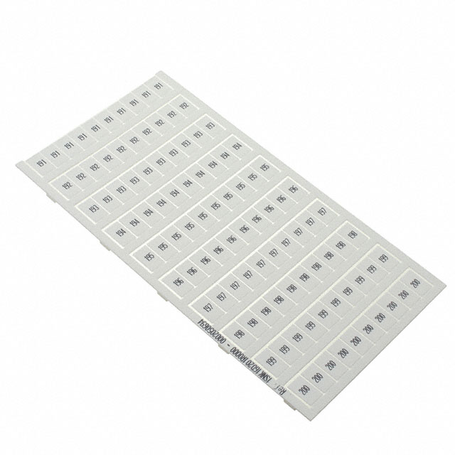 1SNK160201R0000 TE Connectivity ENTRELEC  Bandes de marquage pour borniers