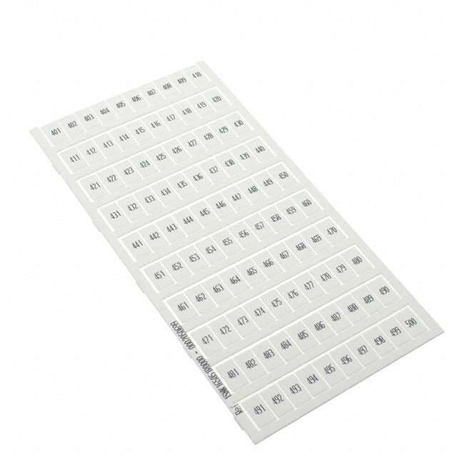 1SNK165051R0000 TE Connectivity ENTRELEC  Terminal Block Marker Strips