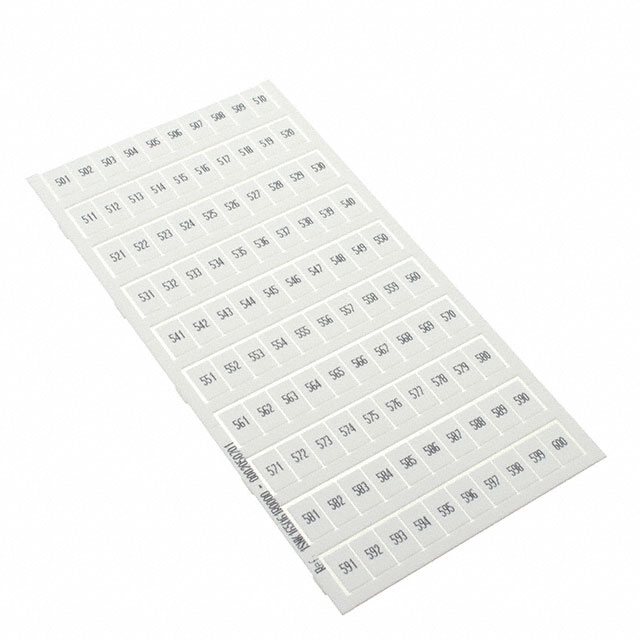 1SNK165061R0000 TE Connectivity ENTRELEC  Strisce di marcatura per morsettiere