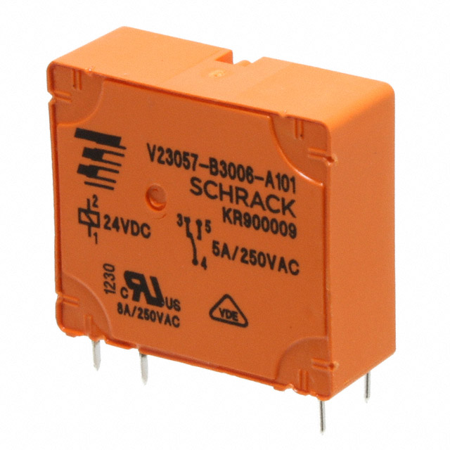 V23057-B3006-A101 TE Connectivity Potter & Brumfield Relays  Power Relays Over 2 Amps
