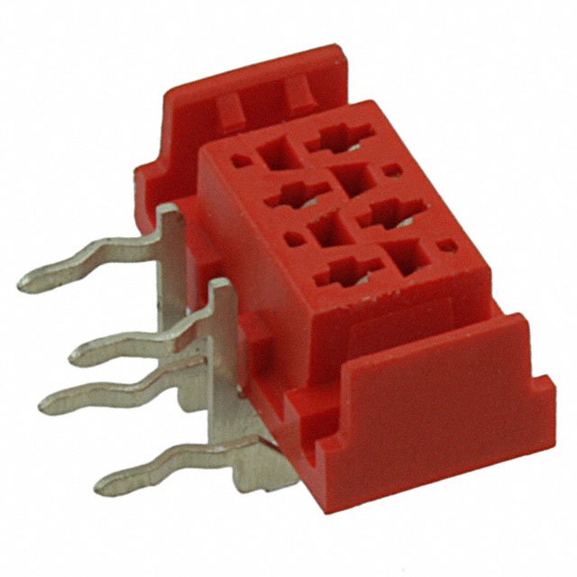 338070-4 TE Connectivity AMP Connectors  Embases Prises femelles
