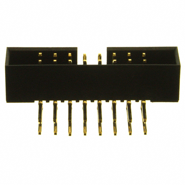 SBH21-NBPN-D08-RA-BK Sullins Connector Solutions  Headers Male Pins