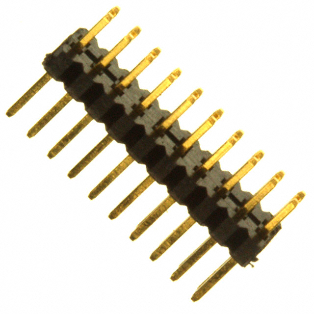 SMH100-LPSE-D10-ST-BK Sullins Connector Solutions  Embases à broches mâles