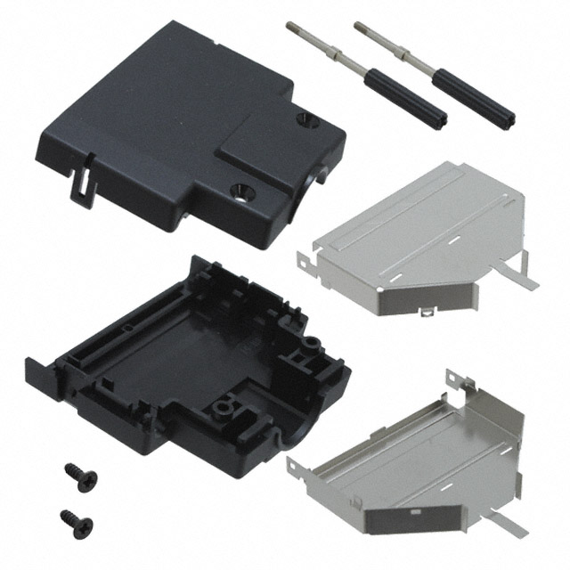 DH-51-CV2B Hirose Electric Co Ltd  Capots de connecteurs D-Sub en forme de D