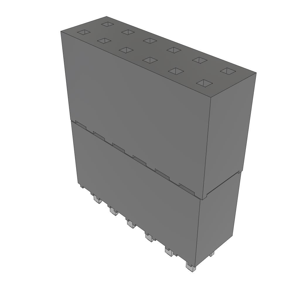 ESW-106-33-S-D Samtec Inc.  Embases Prises femelles