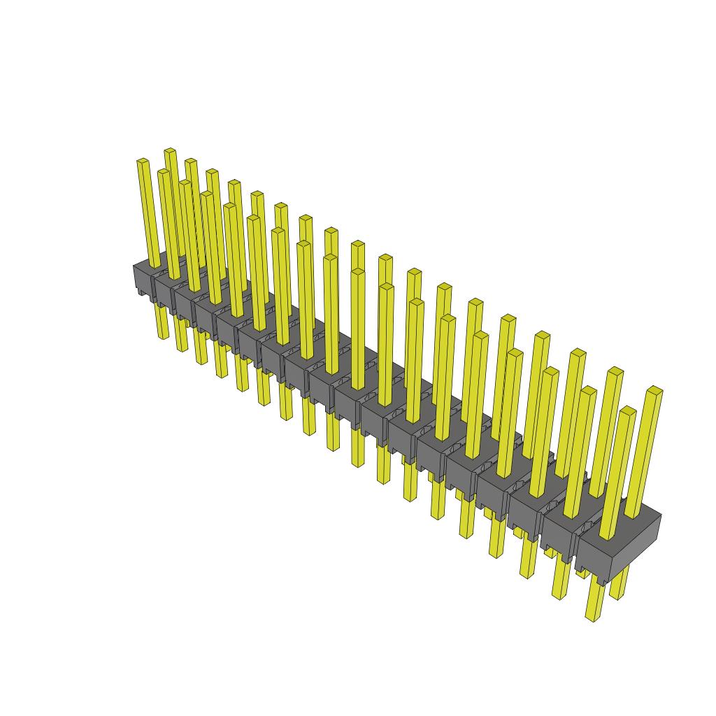 HMTSW-118-22-S-D-360 Samtec Inc.  Headers Male Pins