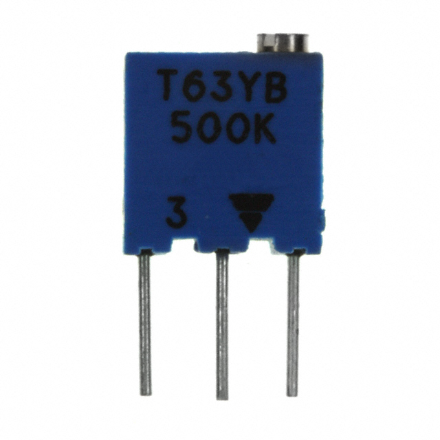 T63YB504KT20 Vishay Sfernice  Potentiomètres ajustables