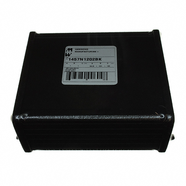 1457N1202BK Hammond Manufacturing  Boxes