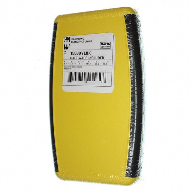 1553DYLBK Hammond Manufacturing  Boxes