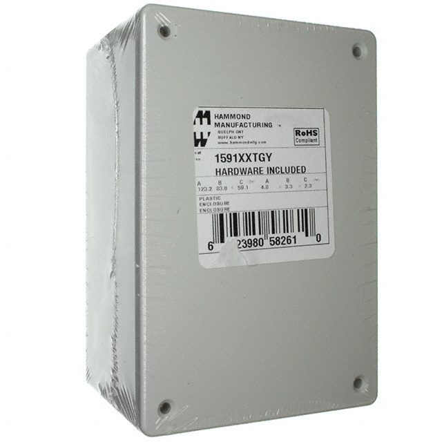 1591XXTGY Hammond Manufacturing  Boîtes