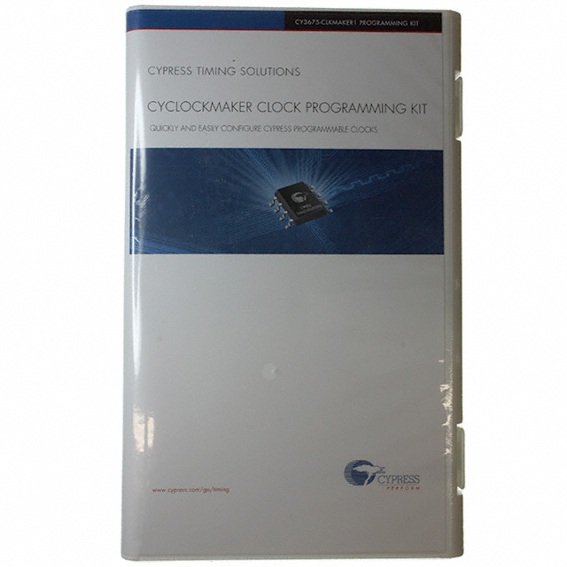 CY3675-CLKMAKER1 Infineon Technologies  Programmeurs, émulateurs et débogueurs