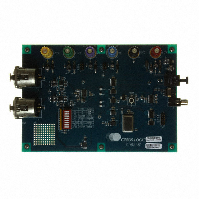 CDB5361 Cirrus Logic Inc.  Cartes d'évaluation des convertisseurs analogique-numérique (CAN)