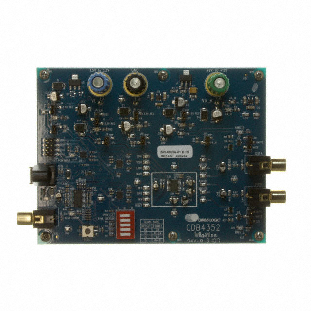 CDB4352 Cirrus Logic Inc.  Cartes d'évaluation des convertisseurs numériques-analogiques (DAC)